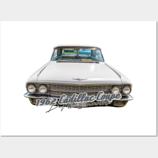 1962 Cadillac Coupe DeVille Convertible Posters and Art